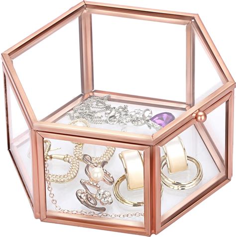 Hipiwe Glass Jewelry Box 